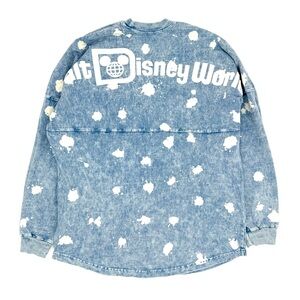 GUC Disney Parks Adult Unisex Walt Disney World Spirit Jersey in Denim Bleach M
